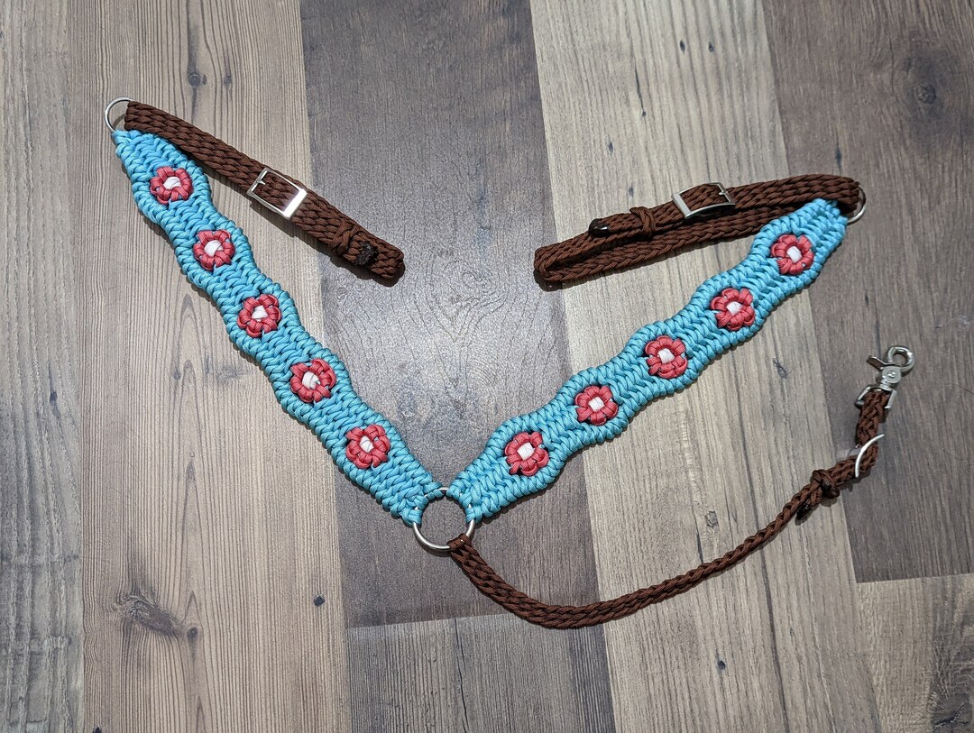 Custom Flower Breast Collar Etsy