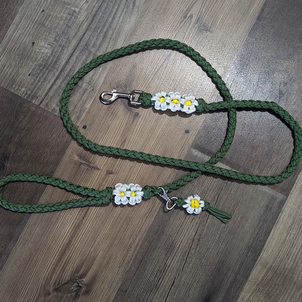 Custom Flower Dog Leash