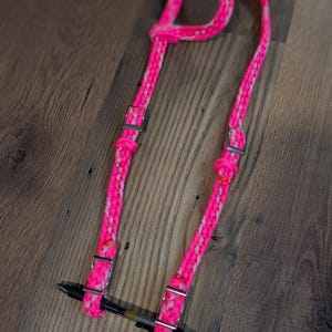 Testiera in paracord personalizzata