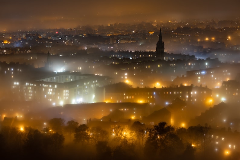 EDINBURGH Print, Newington, Unique Fine Art, High Quality Print