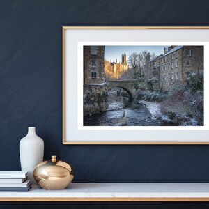 EDINBURGH print, Dean Village, Unique Fine Art, High Quality Print, Scotland, Scotland, Edinburgh Wall Art, Landscape Photography