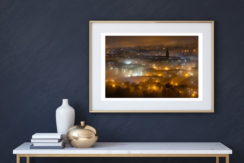 EDINBURGH Print, Newington, Unique Fine Art, High Quality Print