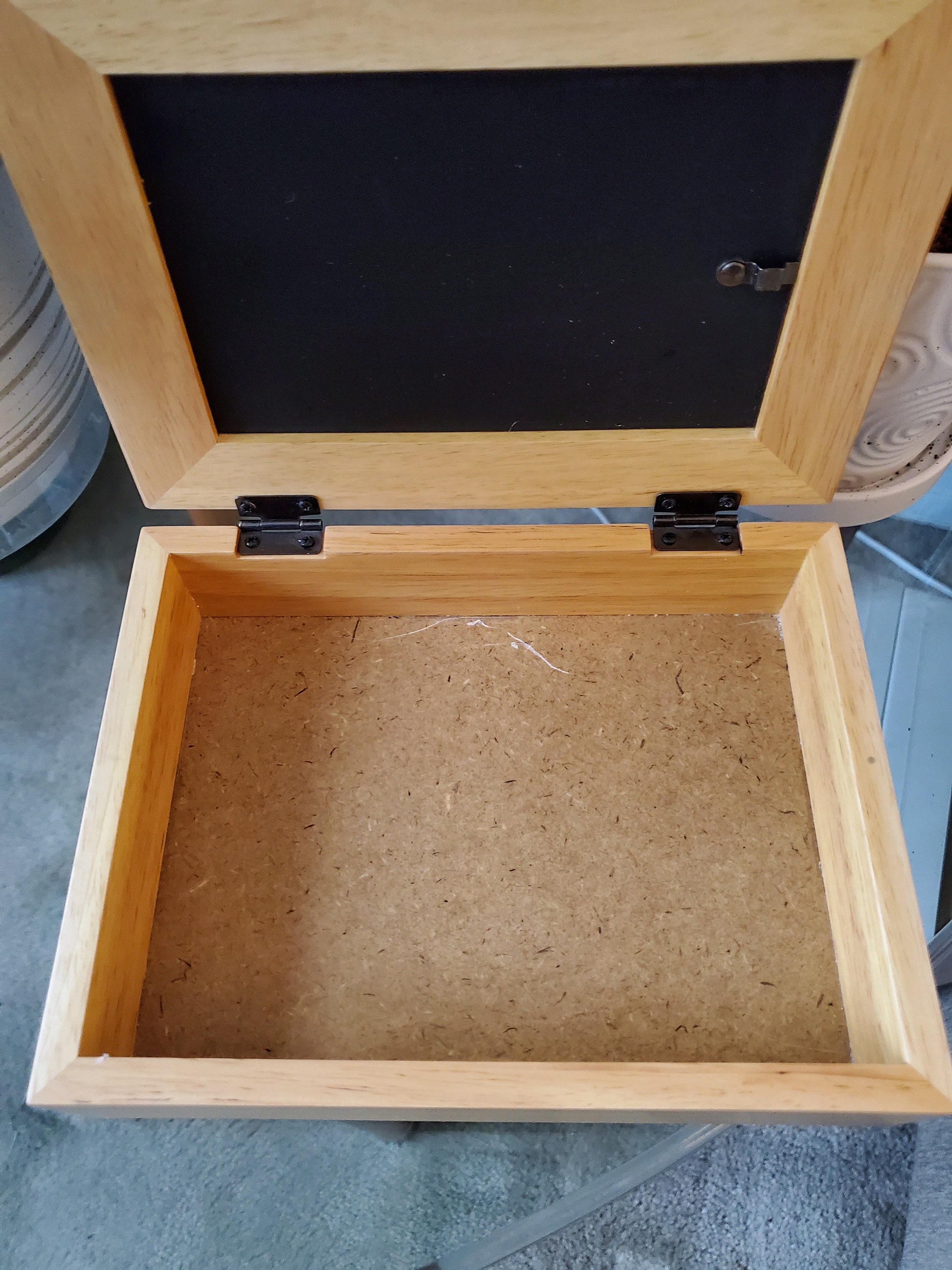 Caja de madera decorativa | Etsy