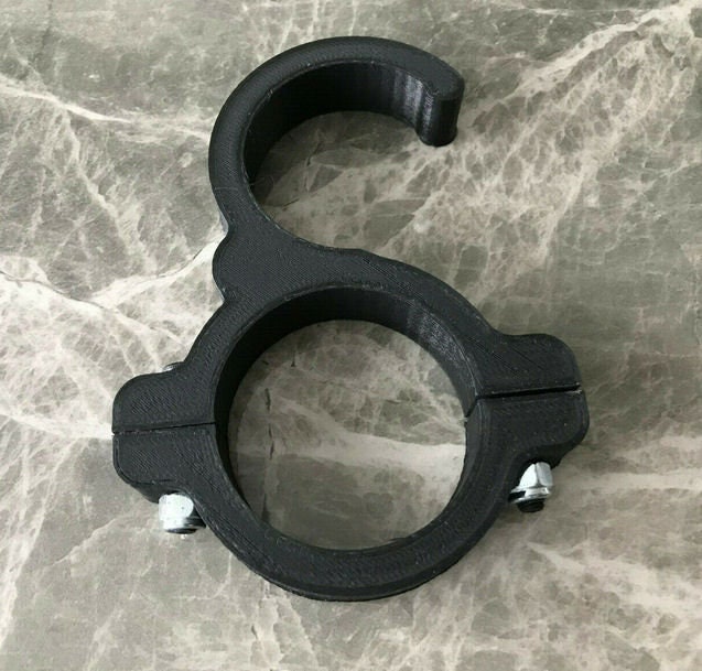Reinforced Carbon 3D Printed Roll Cage Steering Wheel Hook Choose Your