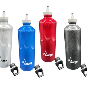 Laken 1.0 litre bottle with bespoke lid to fit all Dimension3D carbon 1 litre drink systems