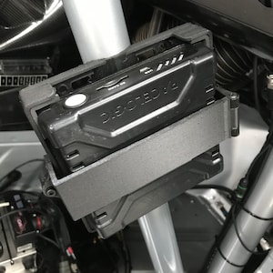 Carbon 3D Printed bracket for Racelogic VBOX Lite either flat mount or direct roll cage mount