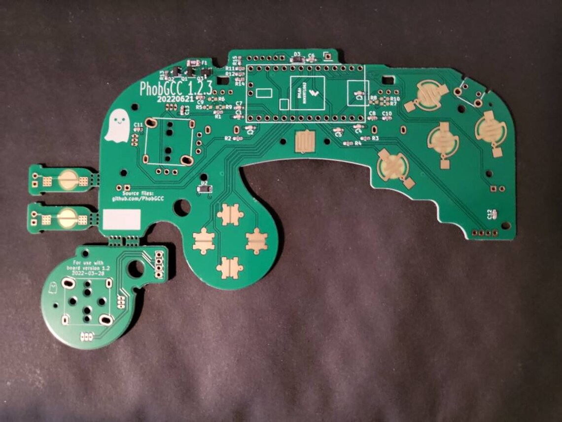 Phobgcc Phob 1.2.3 Gamecube Controller MOTHERBOARD ONLY Etsy