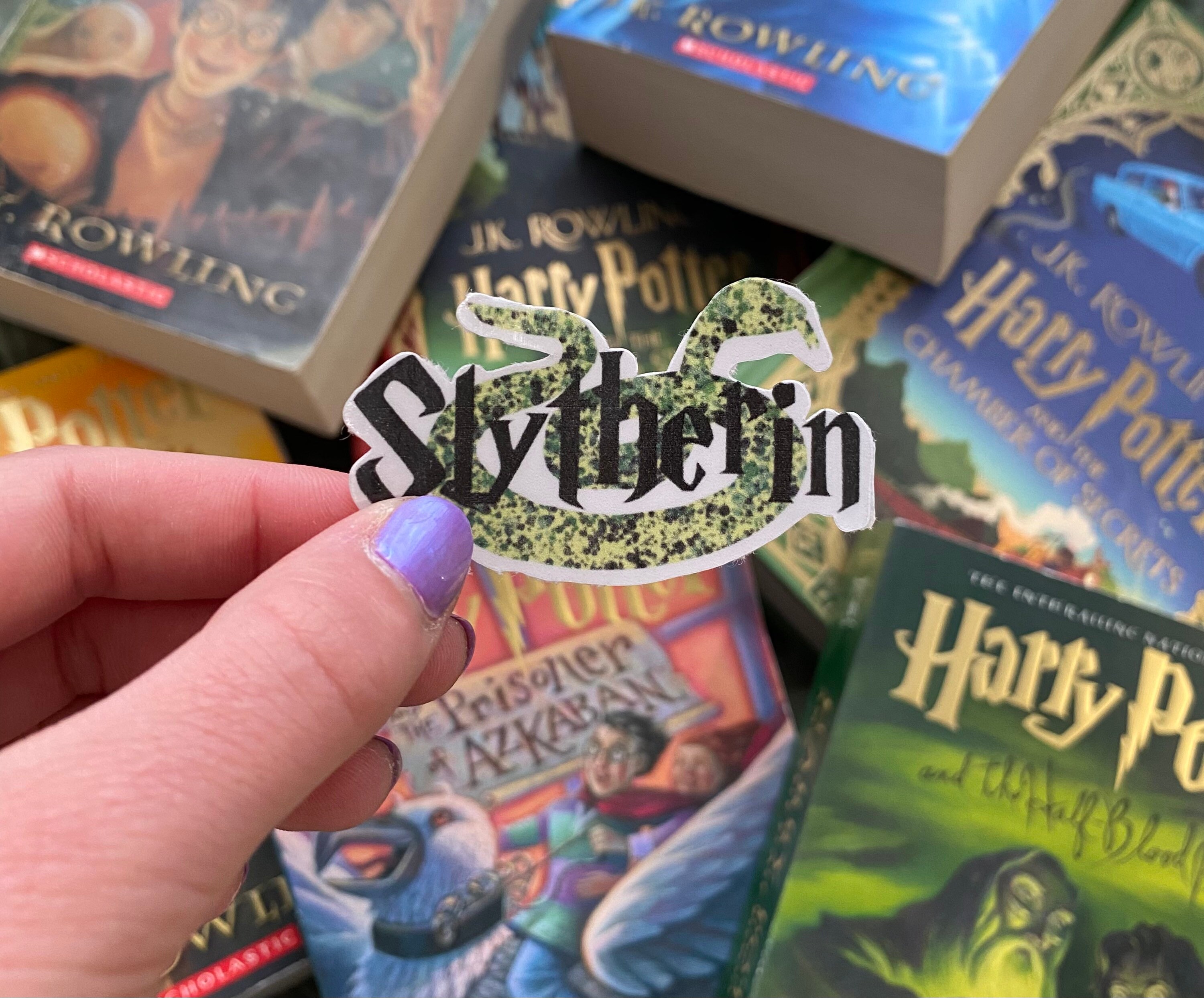 Harry Potter House Sticker Etsy