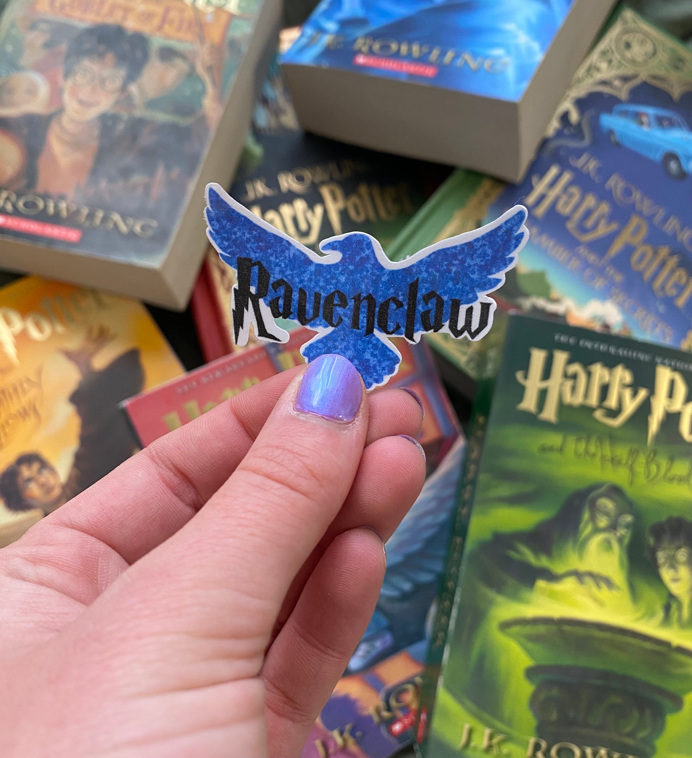 Harry Potter House Sticker Etsy