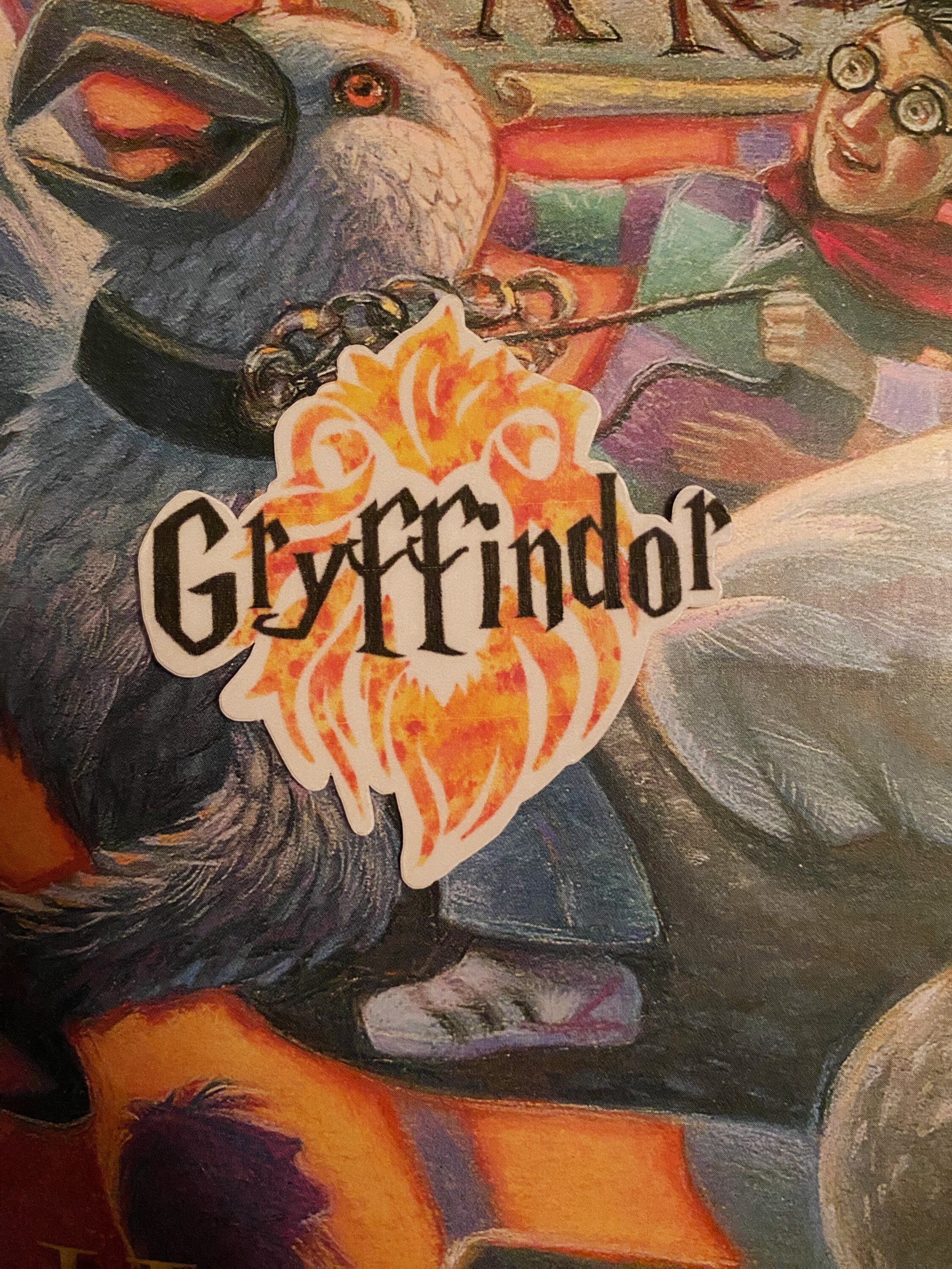 Harry Potter House Sticker Etsy