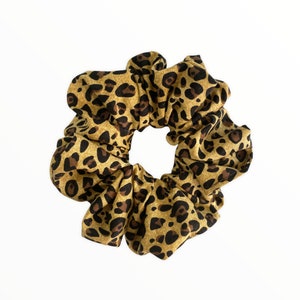 Cheetah Scrunchie - Scrunchies, Leopard, Animal Print, Hair Accessories, Scrunchies, Ponytail