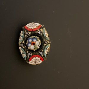 Micro Mosaic Millefiori Brooch