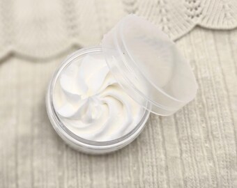 Unscented - Mini - Whipped Body Butter - Sensitive Skin Safe - Natural