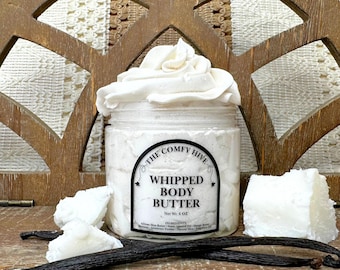 Shea Butter & Vanilla - Silver - Whipped Body Butter - Moisturizer
