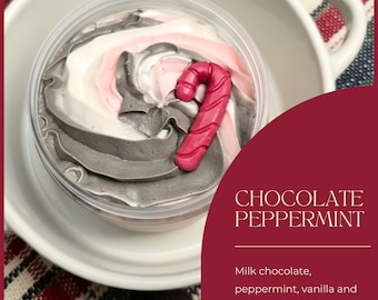 Chocolate Peppermint - Whipped Body Butter - Moisturizer