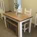 Rustic, Farmhouse Dining Table, 2 Chairs and a Bench - Etsy UK