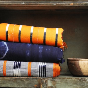 Baoulé woven loincloths from Ivory Coast /African loincloths / African fabrics