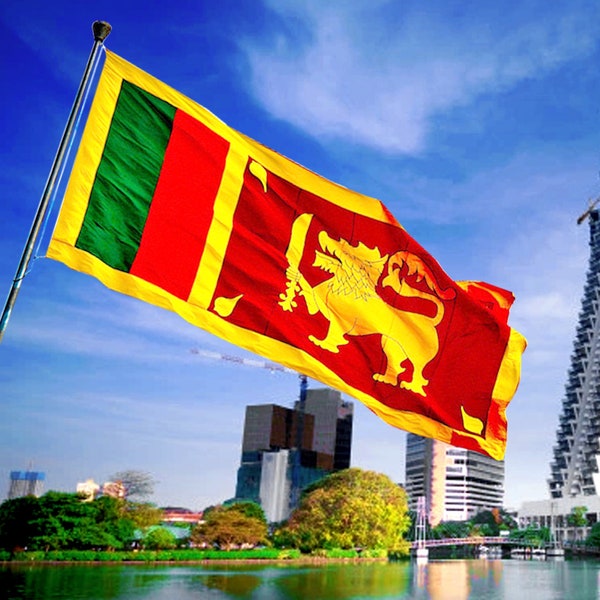 Sri Lanka National Flag | 100% Polyester Indoor | Outdoor Flag -  Handmade Sri Lanka