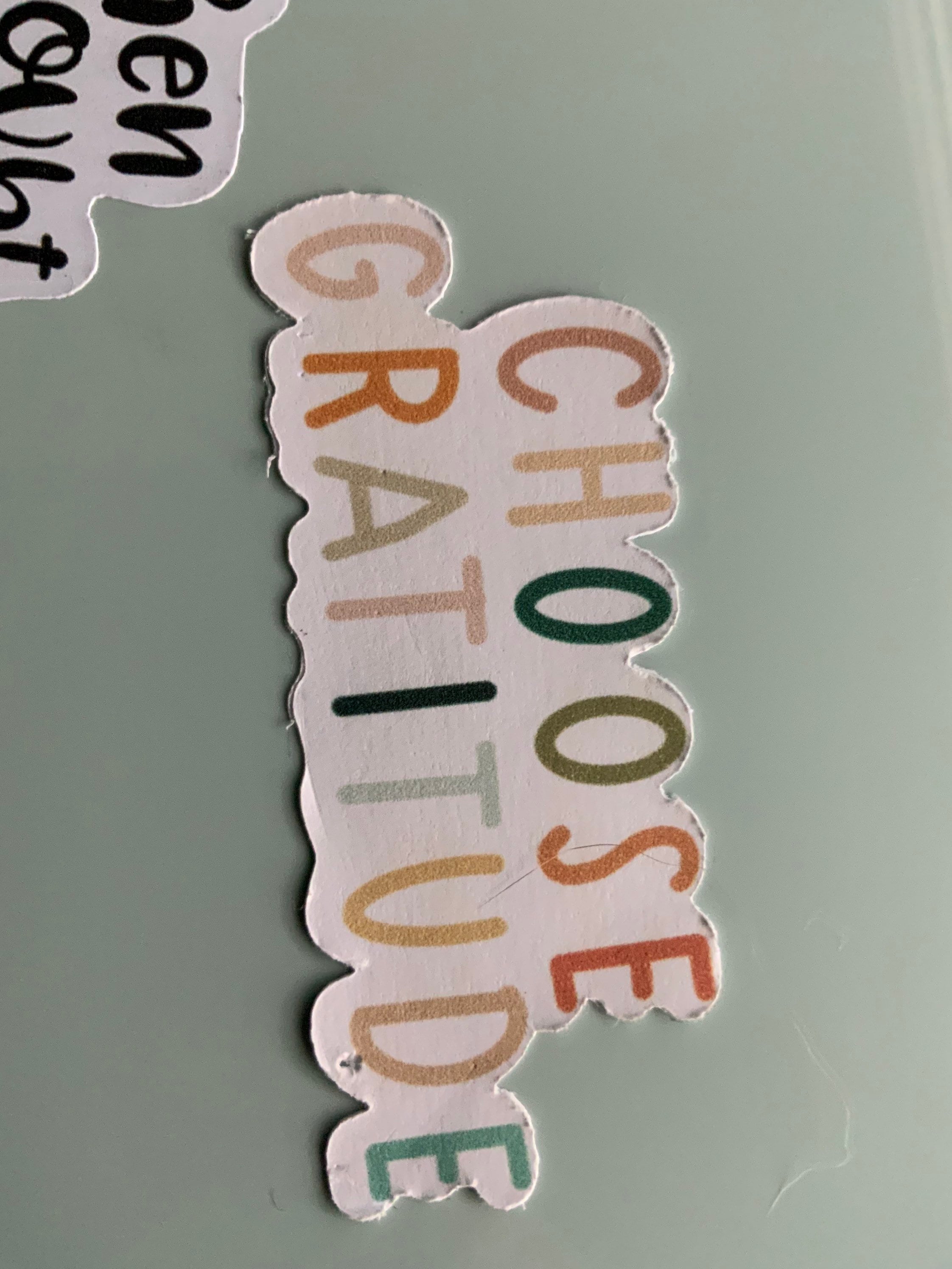 Gratitude Sticker - Etsy