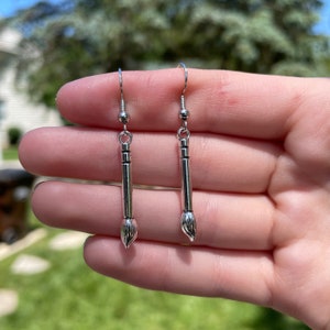 Paint Brush Earrings | Novelty Earrings | Unique Earrings | Fun Earrings | Quirky Earrings | Art Earrings