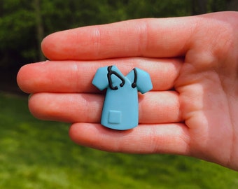Hospital Scrubs Pin | Novelty Pins | Unique Pins | Fun Pins | Nurse Pins | Doctor Pins | Medical Pins