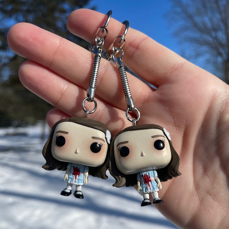 Mini Funko Pop Horror Themed Keychains Novelty Keychain Etsy