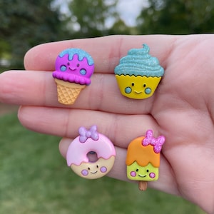 Kawaii Dessert and Treat Pins | Novelty Pins | Unique Pins | Fun Pins | Funky Pins | Cute Pins