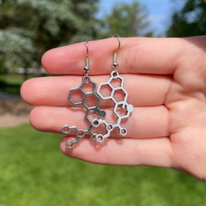 Molecule Earrings | Novelty Earrings | Unique Earrings | Fun Earrings | Pretty Earrings | Science Earrings | Party Earrings