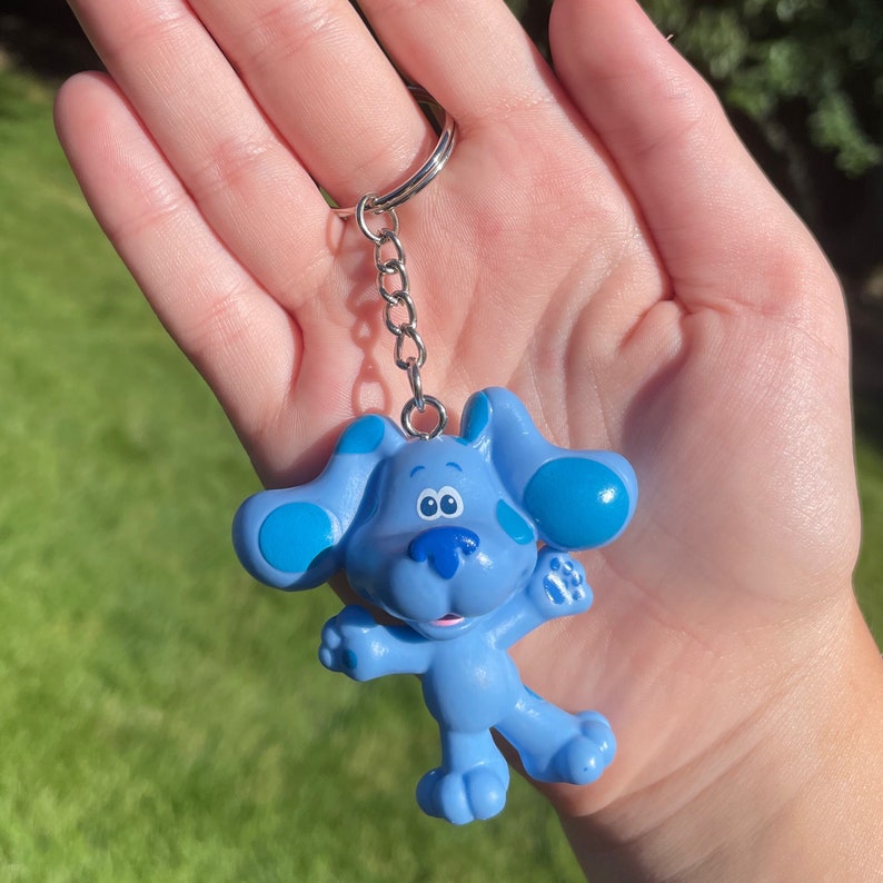 Blue's Clues Keychain Novelty Keychain Unique Keychain Etsy