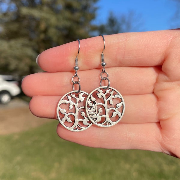 Large Branch Dangle Earrings | Tree Earrings | Unique Earrings | Fun Earrings | Cute Earrings | Nature Earrings