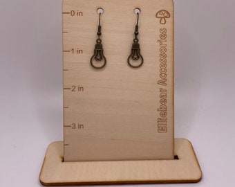 Lightbulb Earrings | Novelty Earrings | Unique Earrings | Pretty