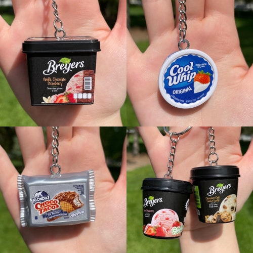Mini Drink Themed Keychain Novelty Keychain Etsy