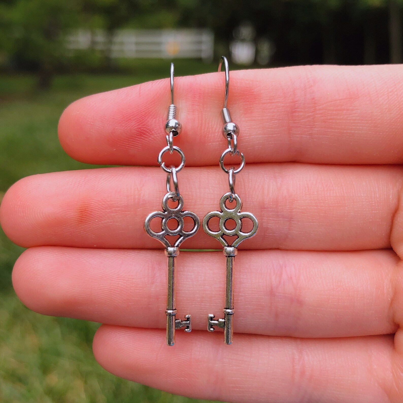 Mini Key Earrings Novelty Earrings Unique Earrings Fun Etsy