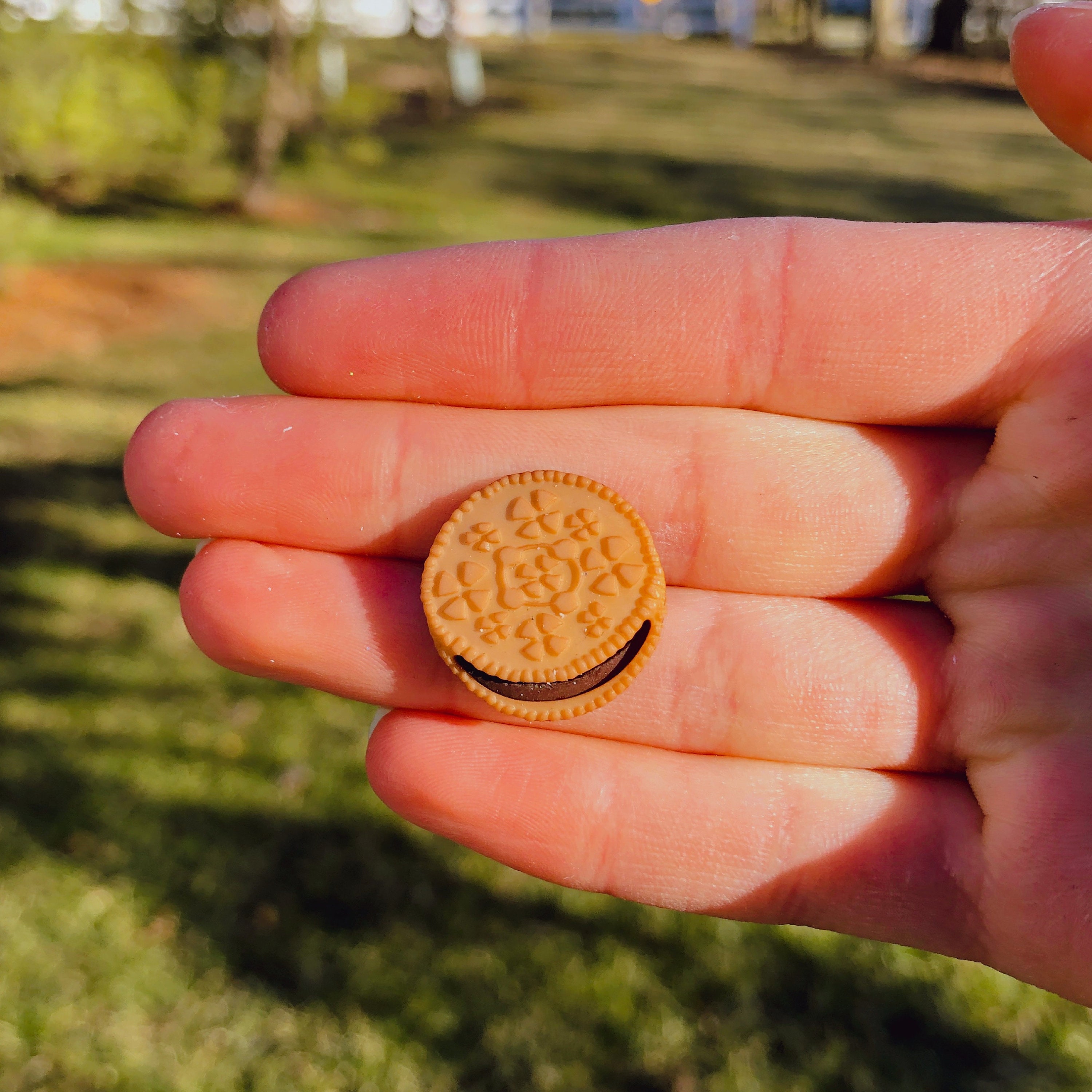 Oreo Cookie Pin Novelty Pins Unique Pins Fun Pins Etsy