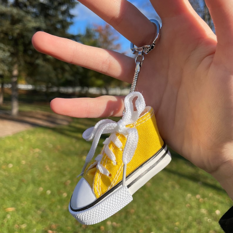Hightop Shoe Keychain | Sneaker Keychains | Novelty Keychain | Unique ...