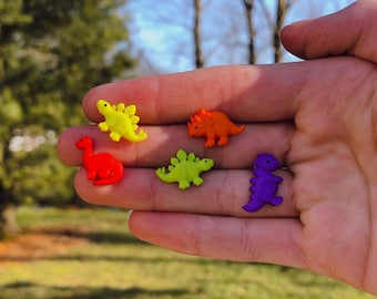Teeny Tiny Dinosaur Stud Earrings | Novelty Earrings | Unique Earrings | Fun Earrings