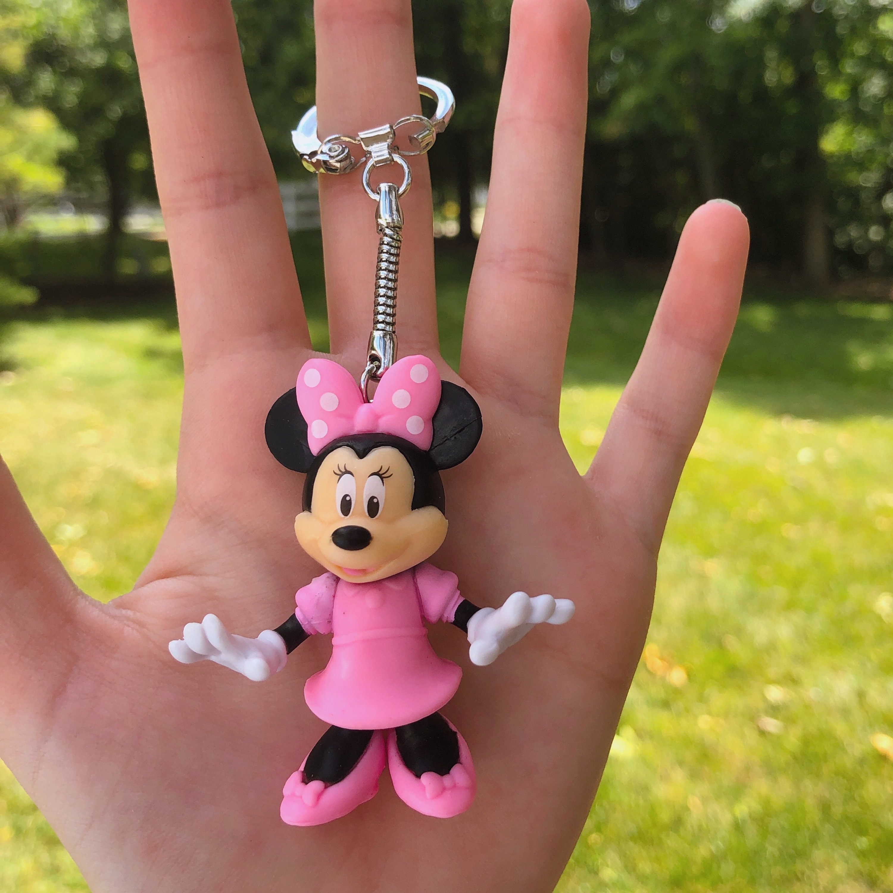 Minnie Mouse Key Chain Novelty Key Chain Unique Key Chain Etsy