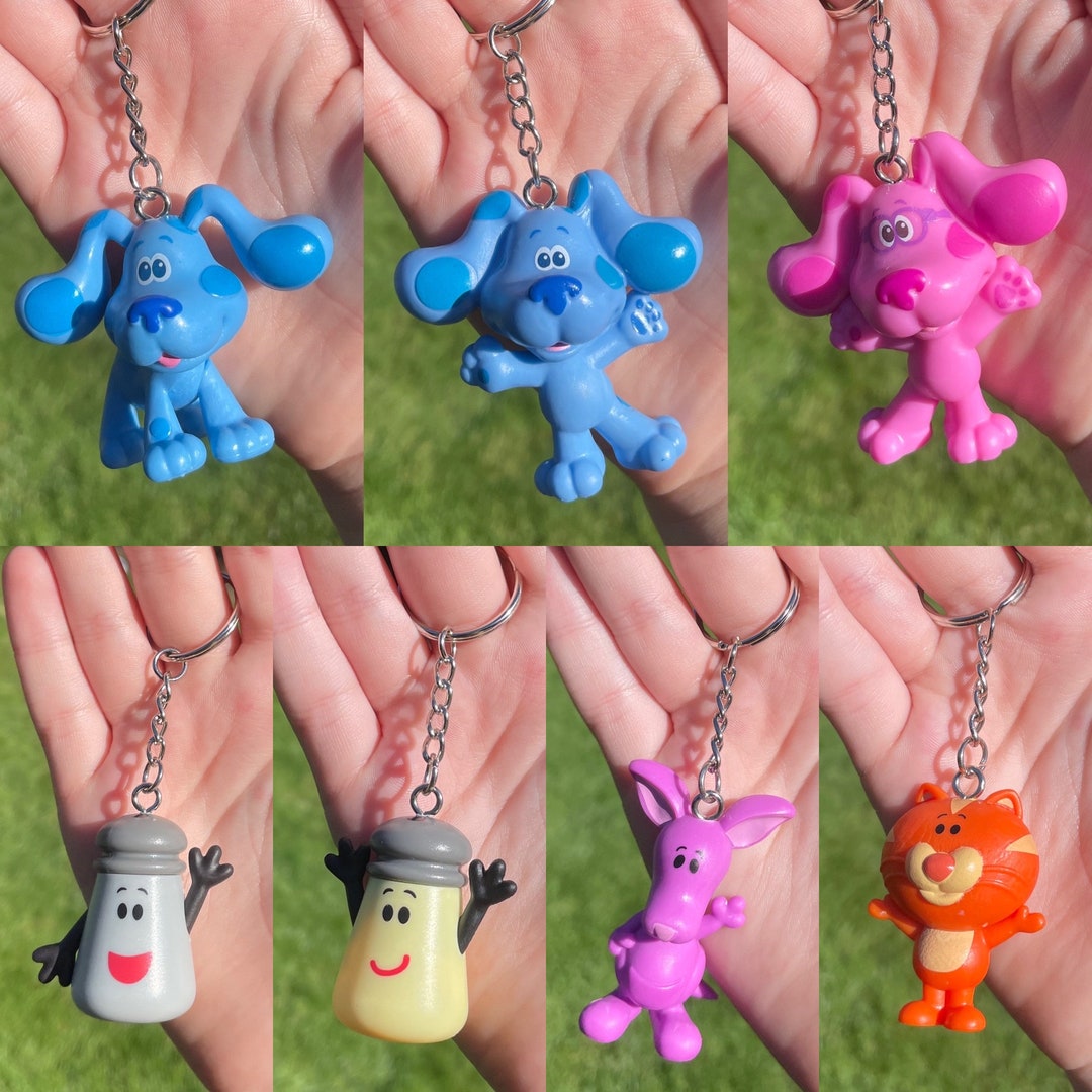 Blue's Clues Keychain Novelty Keychain Unique Keychain Etsy