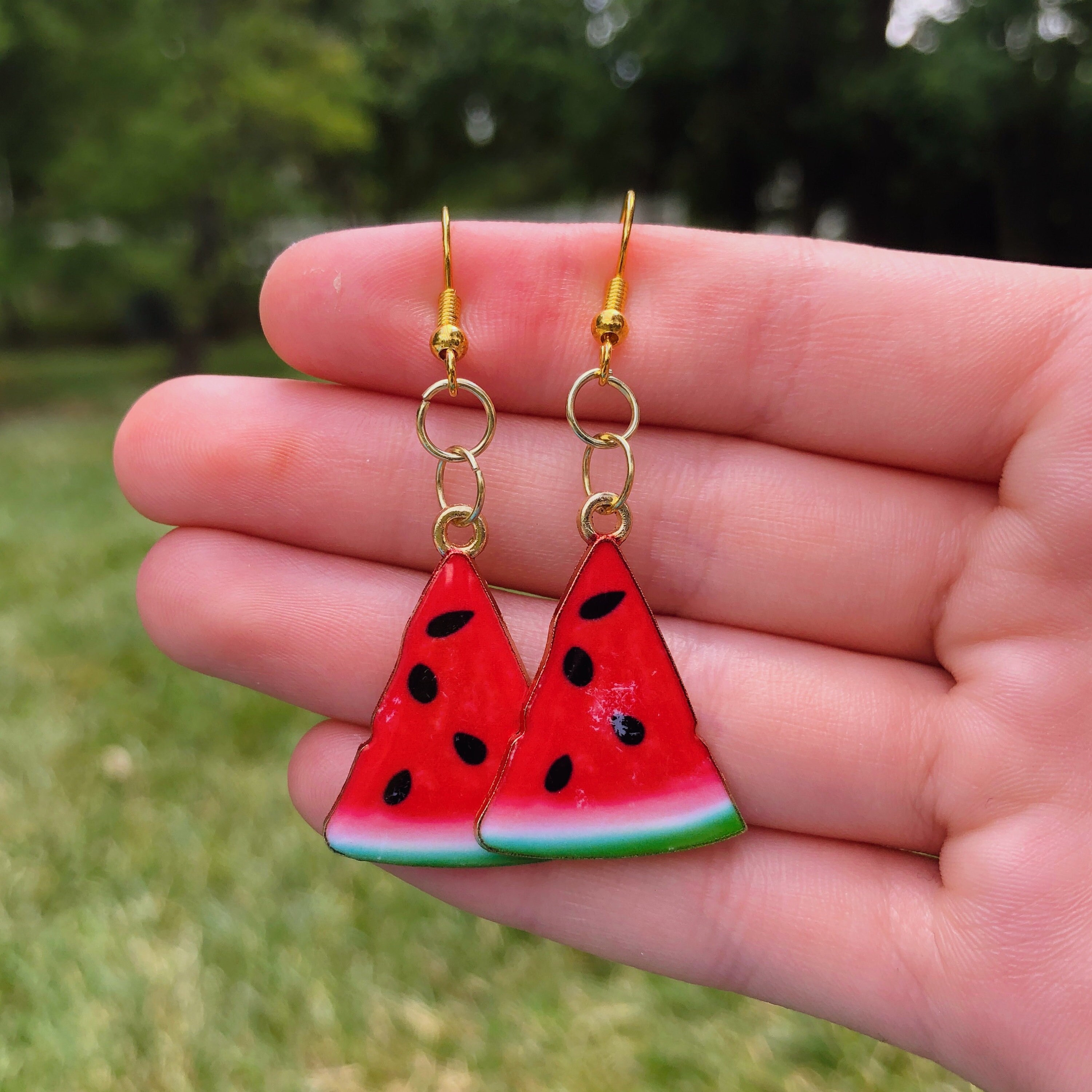 Watermelon earrings store