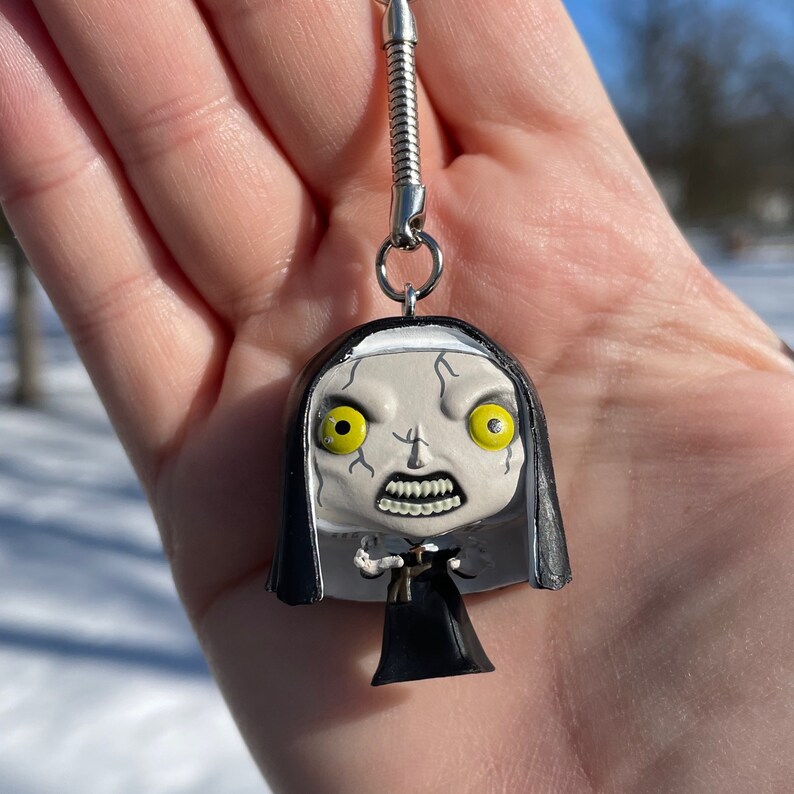 Mini Funko Pop Horror Themed Keychains Novelty Keychain Etsy