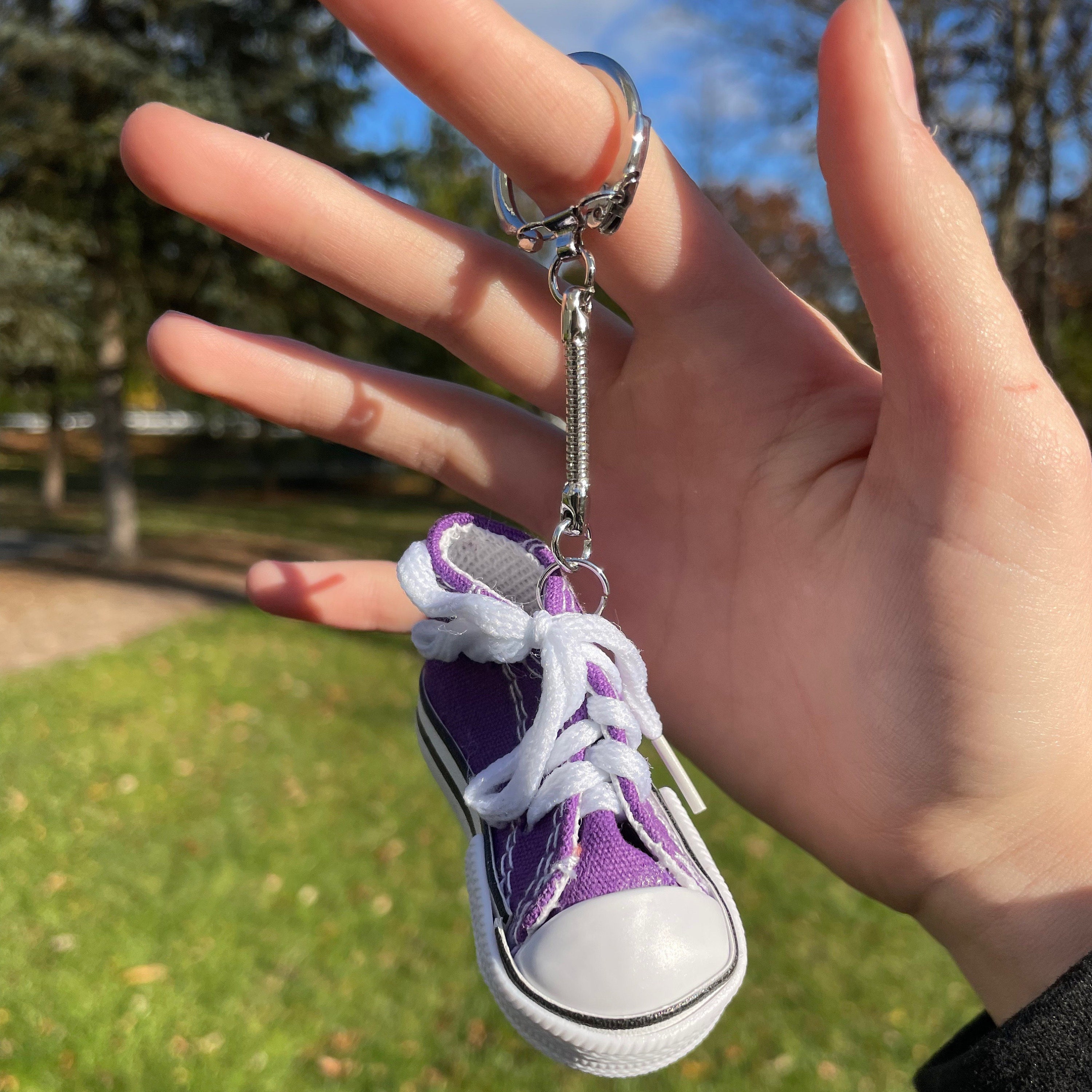 Hightop Shoe Keychain | Sneaker Keychains | Novelty Keychain | Unique ...