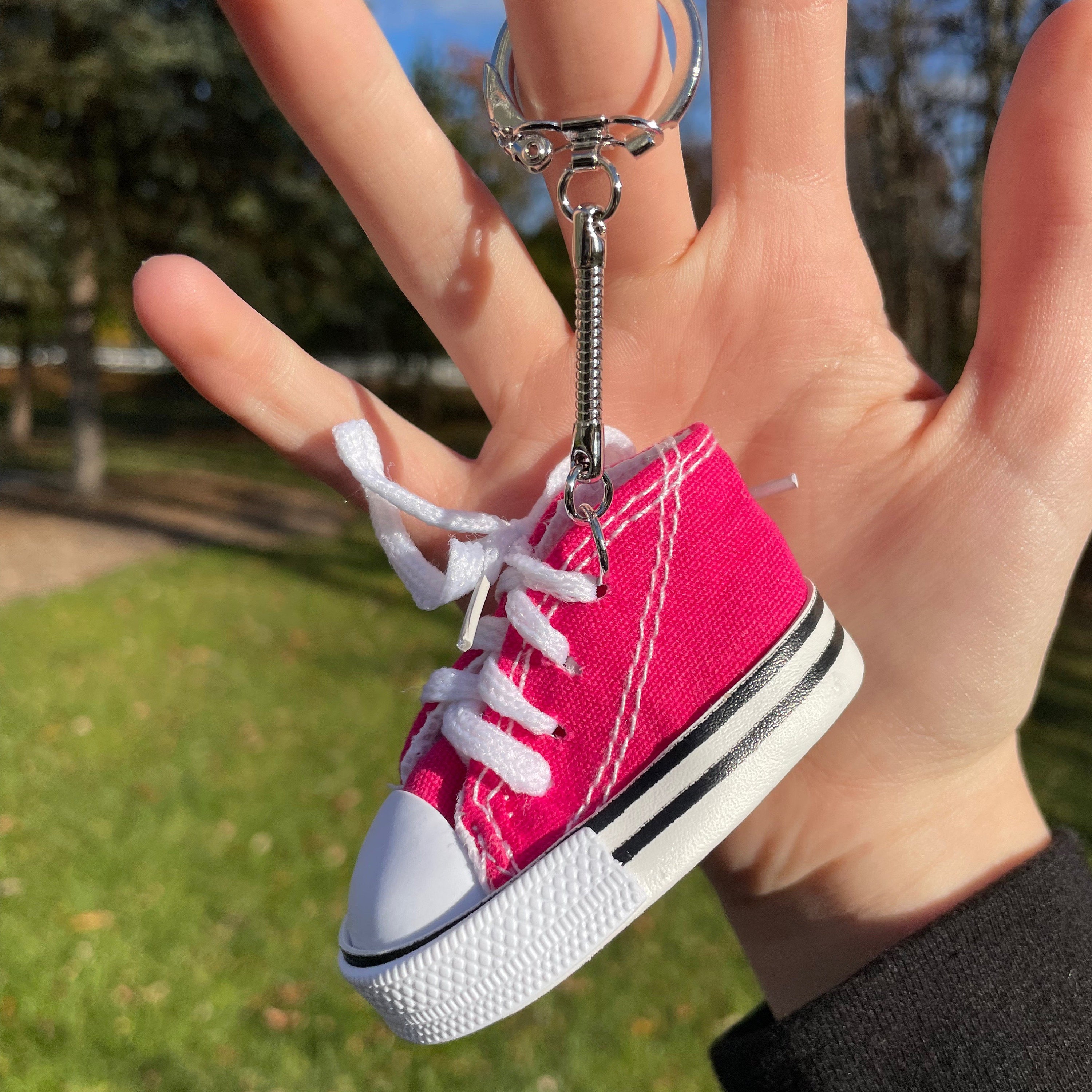 Hightop Shoe Keychain | Sneaker Keychains | Novelty Keychain | Unique ...