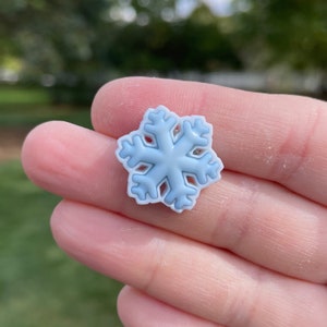 Snowflake Pin | Novelty Pins | Unique Pin | Fun Pin | Cute Pin | Winter Pin