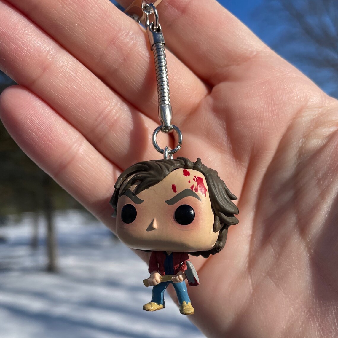 Mini Funko Pop Horror Themed Keychains Novelty Keychain Etsy