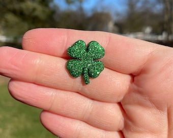 Shamrock Pin | Four Leaf Clover Pins | St. Patrick's Pins | Novelty Pins | Unique Pins | Fun Pins | Cute Pins | Lucky Pins | Holiday Pins