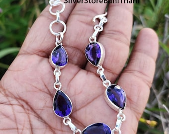 ブラック オパール タンブル ブレスレット ,マルチ ファイヤー