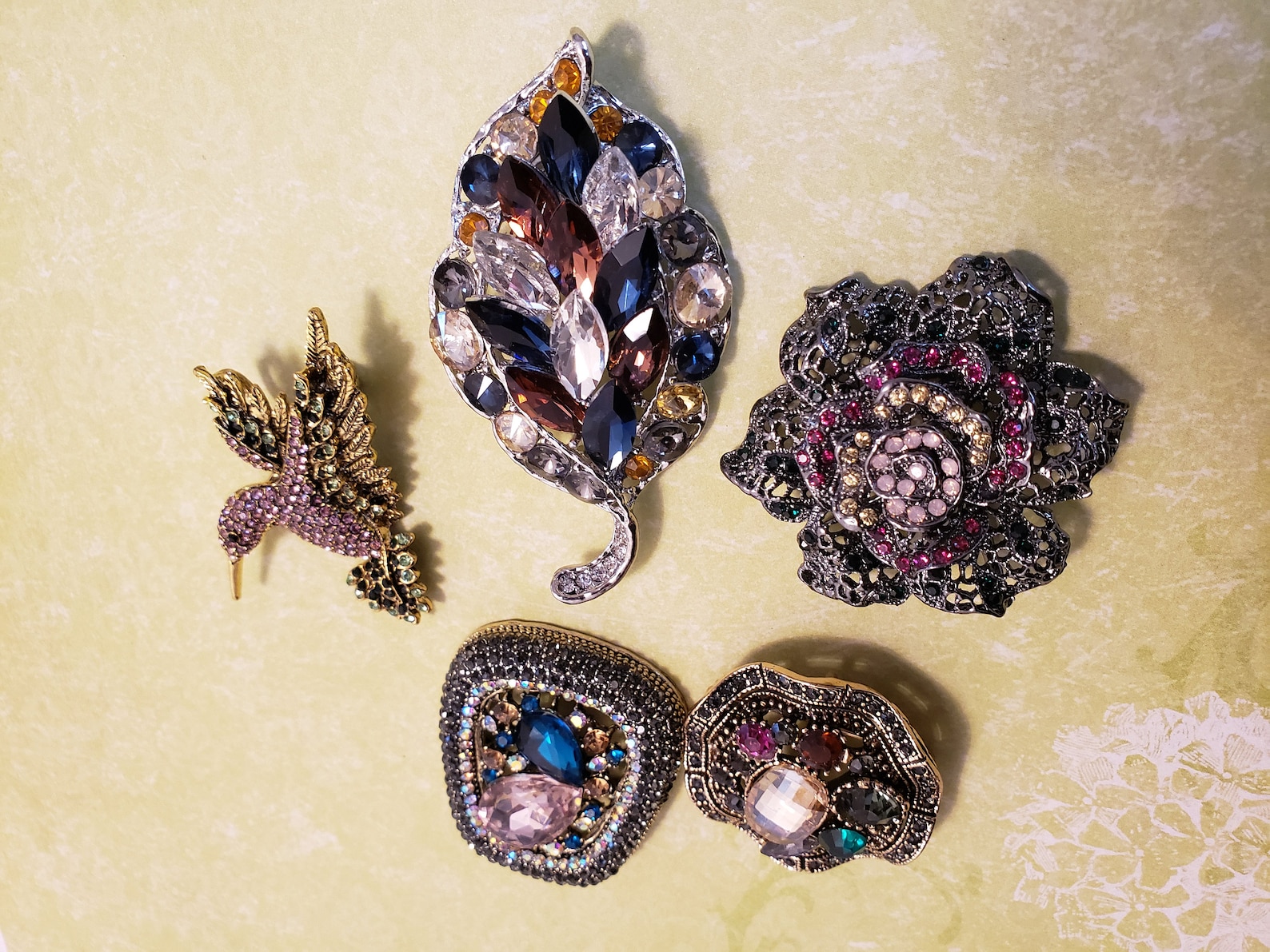 Luxury Vintage Brooches. Price for one. Etsy