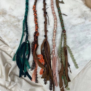 Dread hair Wrap, Dreadlock extension, Festival Hair Accessory, Wrap locks, Dreads accessories, 23 - 25,6 inches long