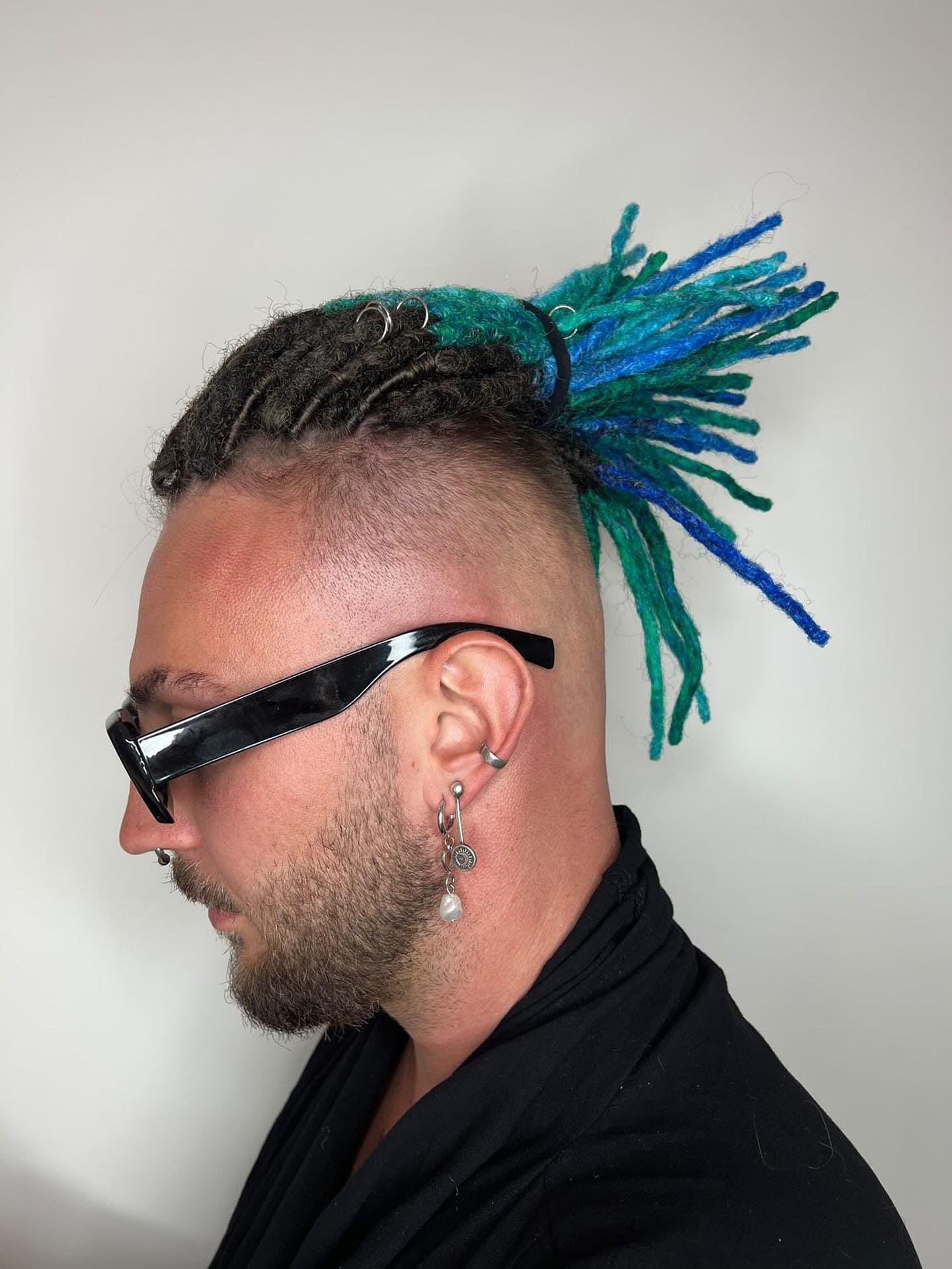 Mohawk Hair Extensions Undercut Dreads With Undercut