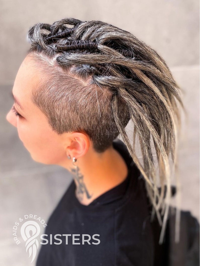 Synthetic DE Dreads to Undercut Super Light Soft Ombre From - Etsy